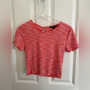 Patterned crop top